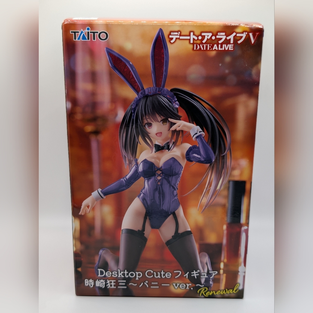 Tai Date A Live Desktop Cute Kurumi Tokisaki Bunny Purple Sculpture